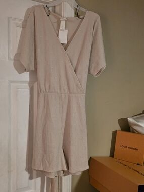 H&M | Dresses | Hm Fitted Cotton Pink Denim Dress